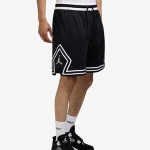 Jordan Nike Mens Diamond Sport Woven Dri Fit Shorts HF9910 010 Black 2XL XXL NEW